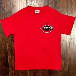 Lee Sport Cincinnati Reds Dunn #44 Tee Shirt Jersey Red